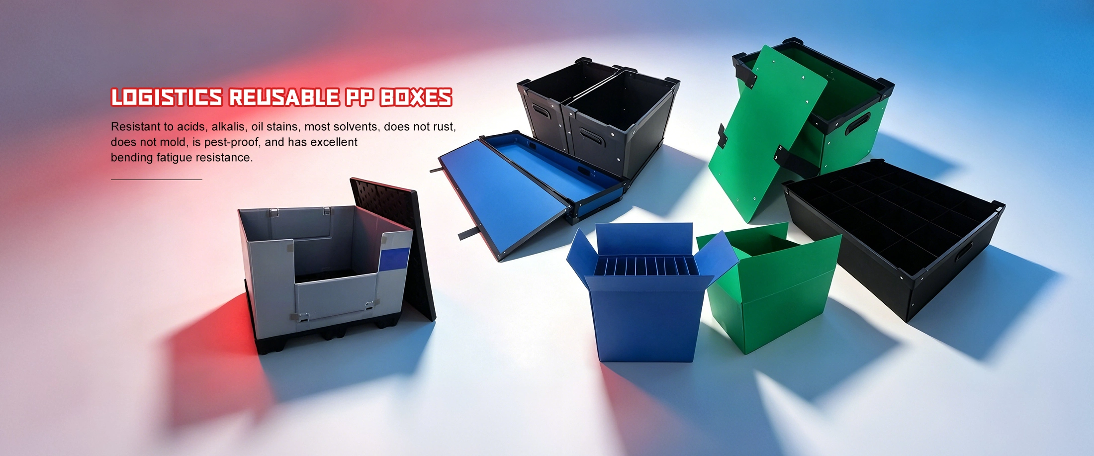 Hersteller von wiederverwendbaren PP-Logistikboxen in China