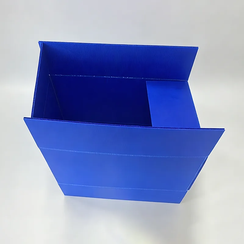 Faltbare Wendebox aus PP-Hohlblech